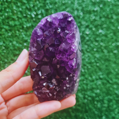 Drusa Ametista Polida do Uruguai - 230grs - Unidade